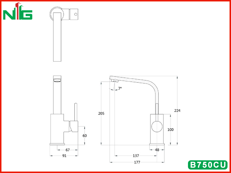 ban-ve-ky-thuat-voi-lavabo-nong-lanh-caesar-B750CU