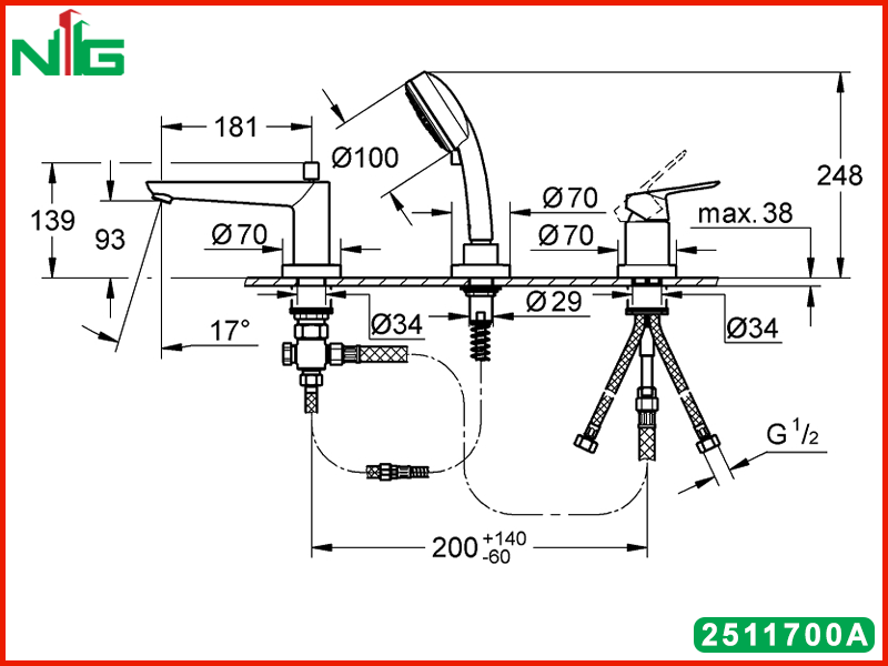 ban-ve-ky-thuat-voi-bon-tam-gan-bon-grohe-bauedge-2511700A