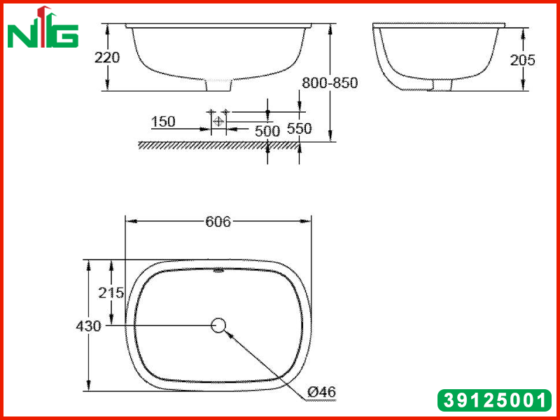 ban-ve-ky-thuat-lavabo-am-ban-grohe-eurosmart-60cm-39125001