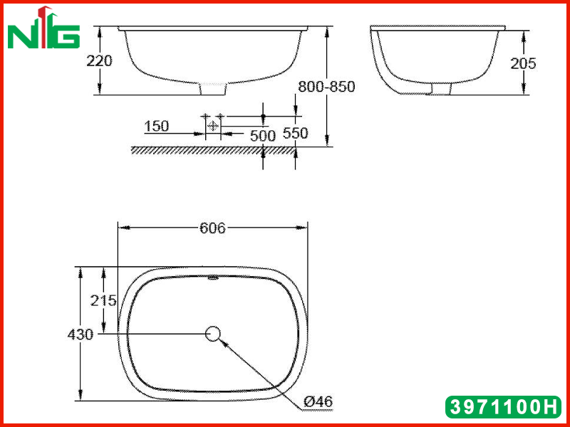 ban-ve-ky-thuat-lavabo-am-ban-grohe-eurosmart-55cm-3971100H