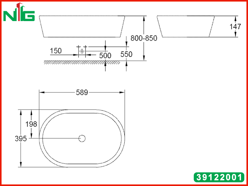ban-ve-ky-thuat-lavabo-dat-ban-grohe-eurocosmo-60cm-39122001