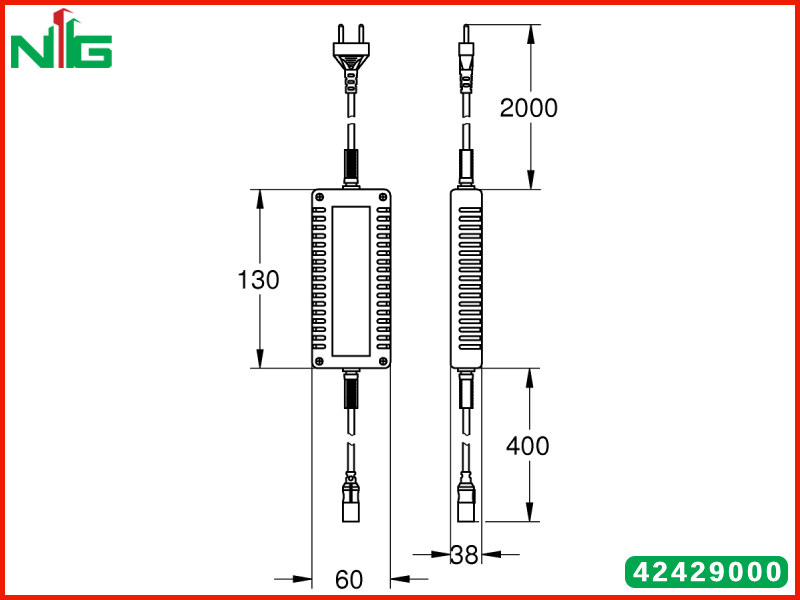ban-ve-ky-thuat-bo-adaptor-cap-dien-bat-sen-grohe-42429000
