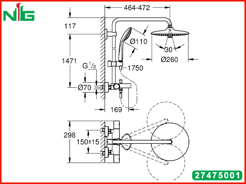 ban-ve-ky-thuat-sen-cay-nhiet-do-grohe-euphoria-260-27475001