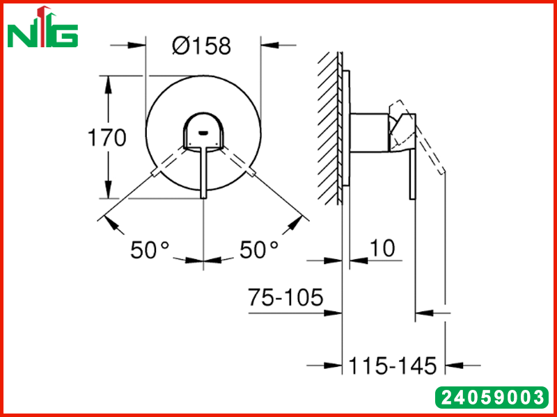 ban-ve-ky-thuat-mat-na-bo-tron-sen-am-Grohe-1-che-do-Plus-24059003