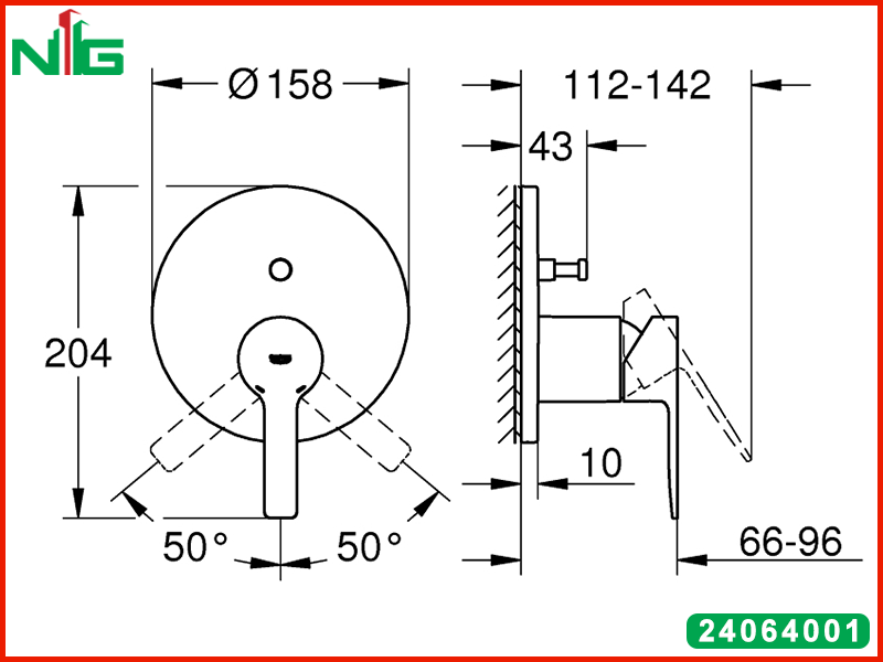 ban-ve-ky-thuat-mat-na-bo-tron-sen-am-grohe-2-che-do-lineare-24064001