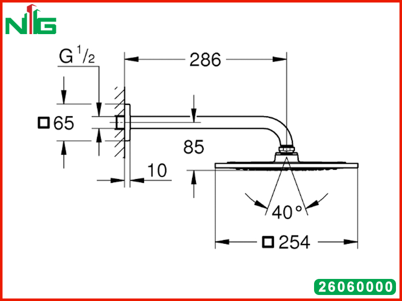ban-ve-ky-thuat-bo-bat-sen-gan-tuong-Grohe-Rainshower-F-series-10”-26060000