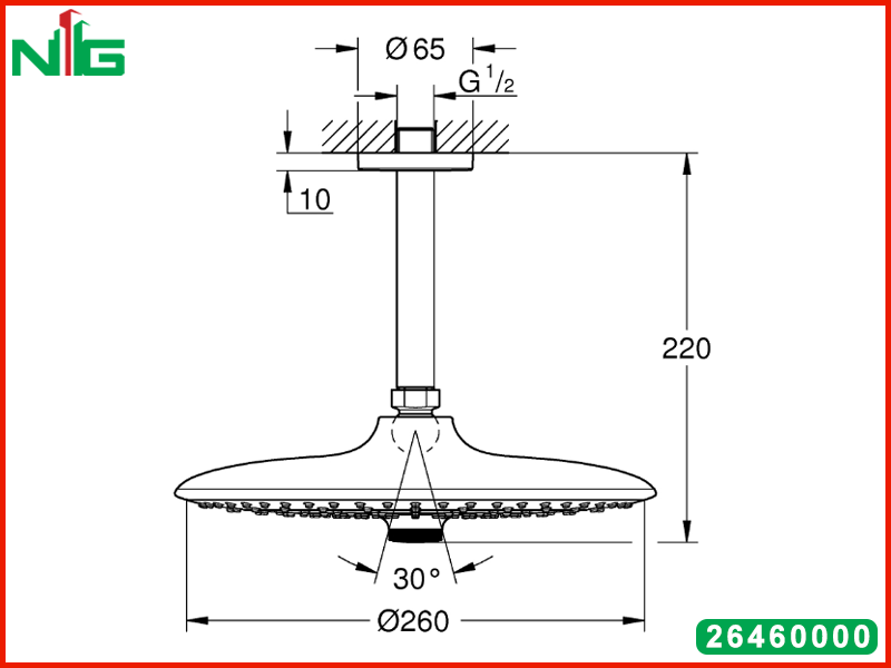 ban-ve-ky-thuat-bo-bat-sen-gan-tran-Grohe-Euphoria-260-26460000