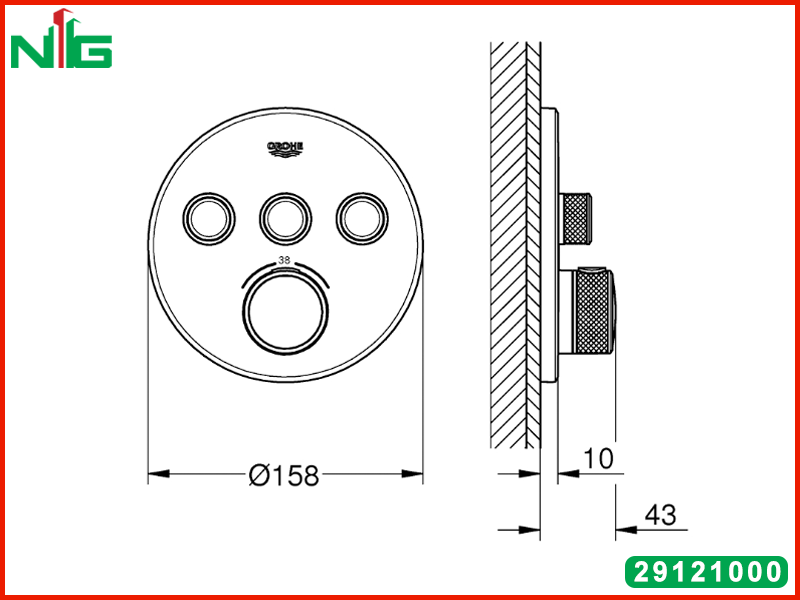 ban-ve-ky-thuat-mat-na-bo-tron-sen-am-Grohe-3-che-do-Grohtherm-SmartControl-29121000