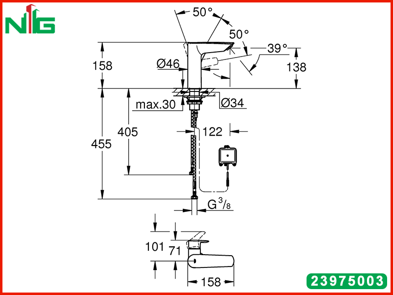 ban-ve-ky-thuat-voi-lavabo-cam-ung-grohe-eurosmart-hybird-m-size-23975003