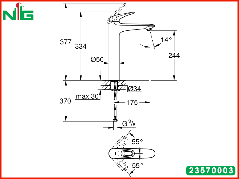 ban-ve-ky-thuat-voi-lavabo-co-cao-grohe-eurostyle-23570003