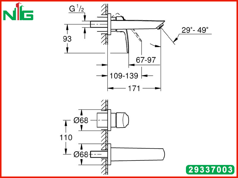 ban-ve-ky-thuat-voi-lavabo-gan-tuong-grohe-eurosmart-m-size-29337003