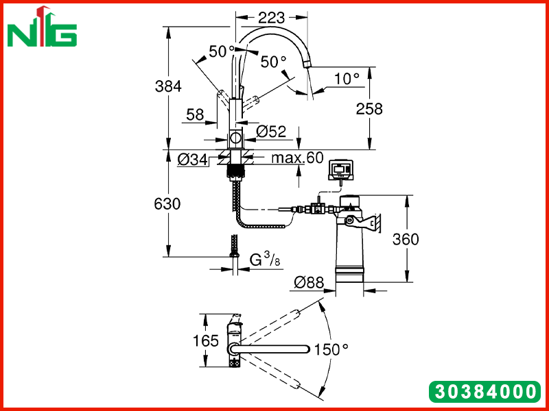 ban-ve-ky-thuat-bo-voi-rua-bat-loc-nuoc-grohe-eurosmart-30384000