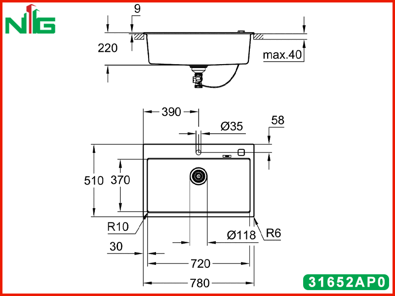 ban-ve-ky-thuat-chau-rua-bat-grohe-composite-K700-80cm-31652AP0