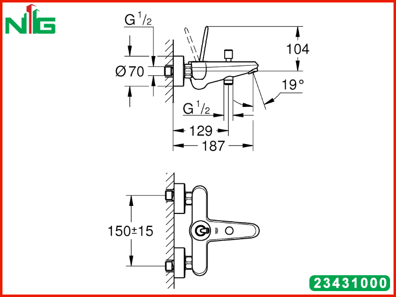 ban-ve-ky-thuat-bo-tron-nong-lanh-Grohe-2-che-do-EuroDisc-Joy-23431000