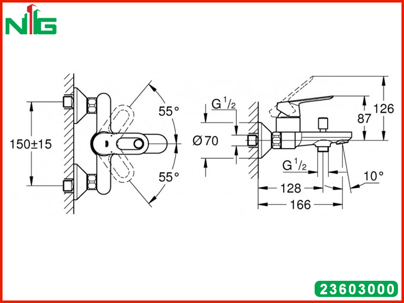 ban-ve-ky-thuat-bo-tron-nong-lanh-Grohe-2-che-do-BauLoop-23603000
