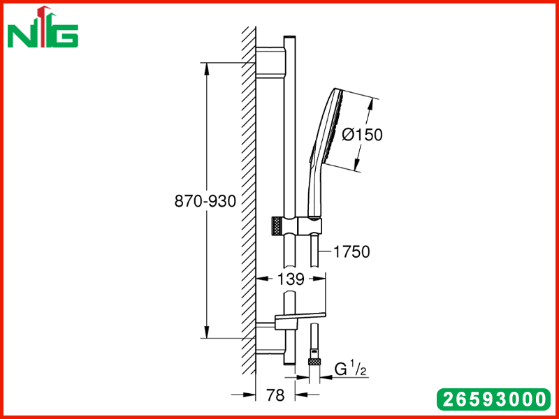 ban-ve-ky-thuat-bo-tay-sen-va-thanh-truot-Grohe-Rainshower-SmartActive-150-26593000
