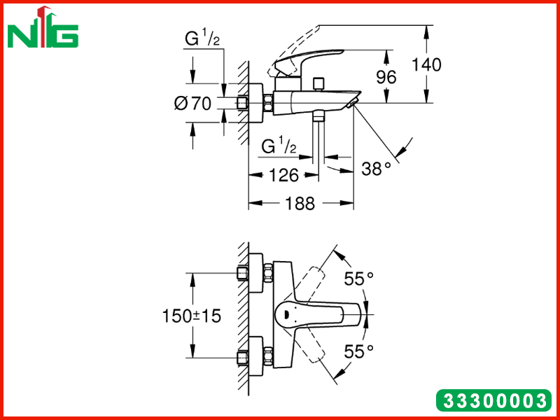 ban-ve-ky-thuat-bo-tron-nong-lanh-Grohe-2-che-do-Eurosmart-33300003