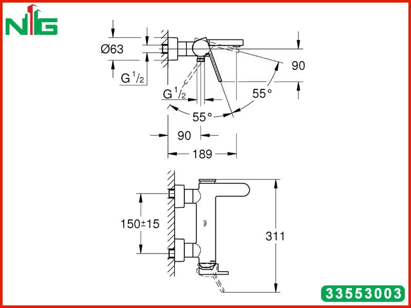 ban-ve-ky-thuat-bo-tron-nong-lanh-Grohe-2-che-do-Plus-33553003