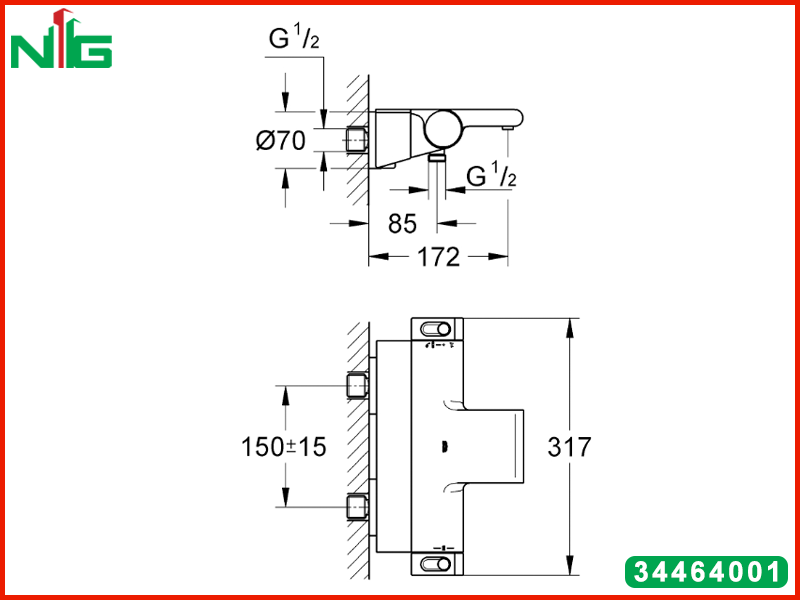 ban-ve-ky-thuat-bo-tron-nhiet-do-Grohe-2-che-do-Grohtherm-2000-34464001