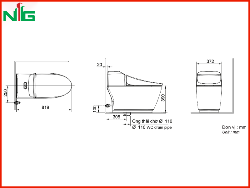 ban-ve-ky-thuat-bon-cau-nap-dien-tu-inax-ac-1032+cw-h17vn