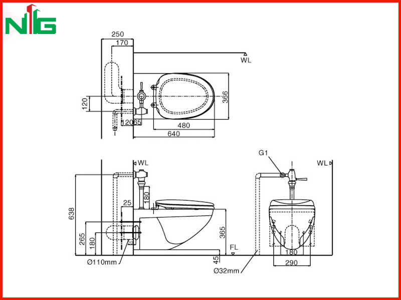 ban-ve-ky-thuat-bon-cau-nap-dien-tu-inax-ac-22p+cw-kb22avn