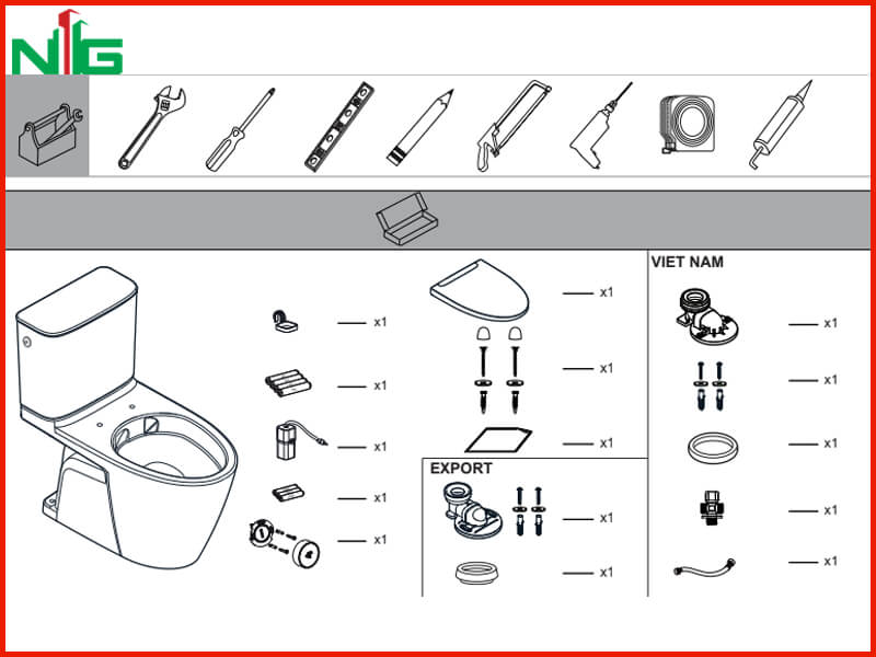 dung-cu-can-chuan-bi-truoc-khi-lap-dat-bon-cau-xa-cam-ung-inax