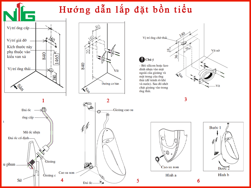 huong-dan-lap-dat-bon-tieu-nam-treo-tuong-inax