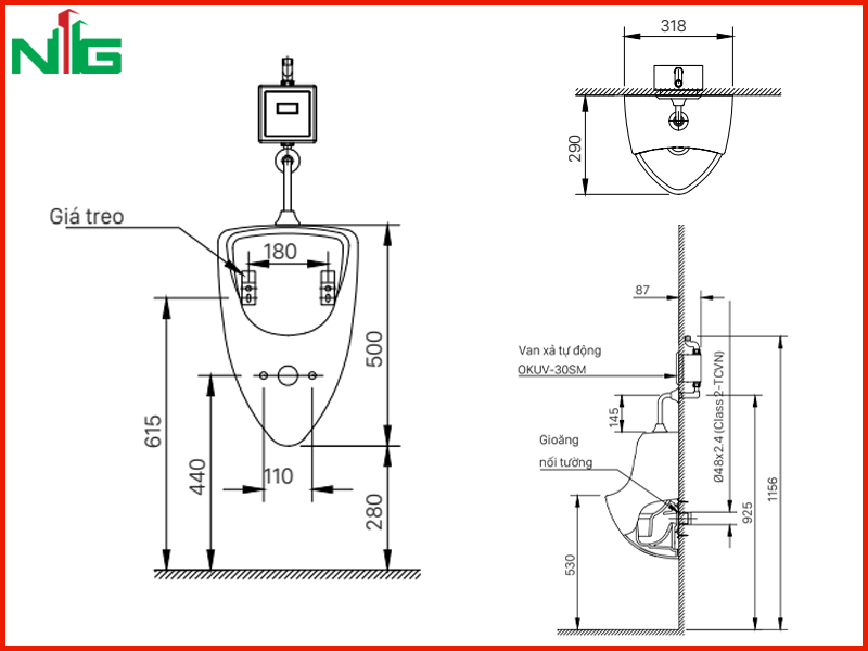 ban-ve-ky-thuat-bon-tieu-nam-treo-tuong-inax-u-440v