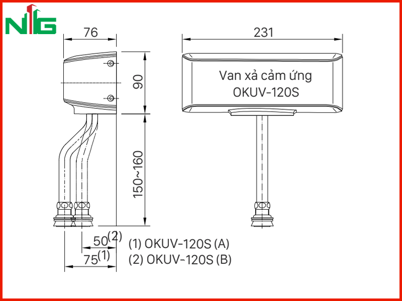 ban-ve-ky-thuat-van-xa-bon-tieu-cam-ung-inax-okuv-120s