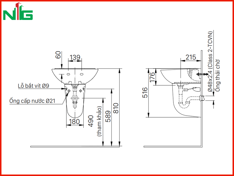 ban-ve-ky-thuat-chan-lavabo-treo-tuong-inax-l-288vc