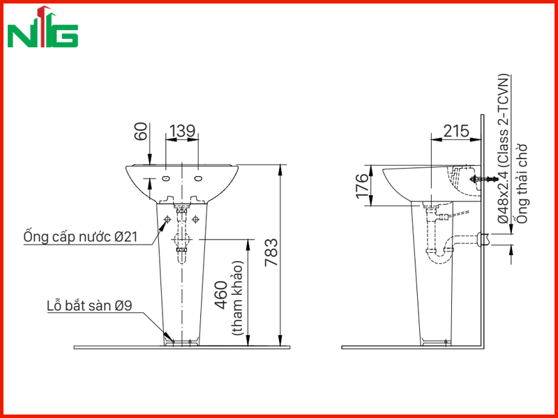 ban-ve-ky-thuat-chan-lavabo-treo-tuong-inax-l-288vd
