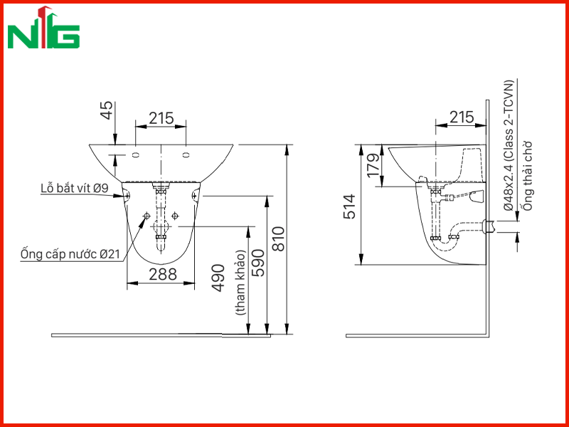 ban-ve-ky-thuat-chan-lavabo-treo-tuong-inax-l-297vc