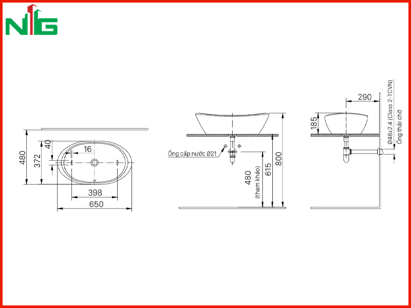 ban-ve-ky-thuat-lavabo-dat-ban-inax-l-465v