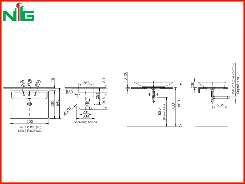 ban-ve-ky-thuat-lavabo-dat-ban-inax-al-s630v