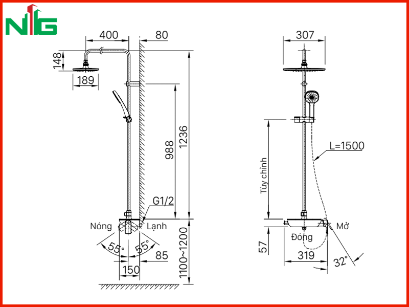 ban-ve-ky-thuat-sen-cay-nong-lanh-inax-bfv-615s-8c