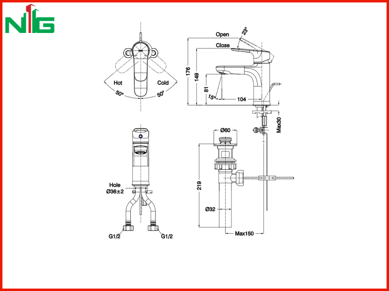 ban-ve-ky-thuat-voi-lavabo-nong-lanh-inax-lfv-1402s