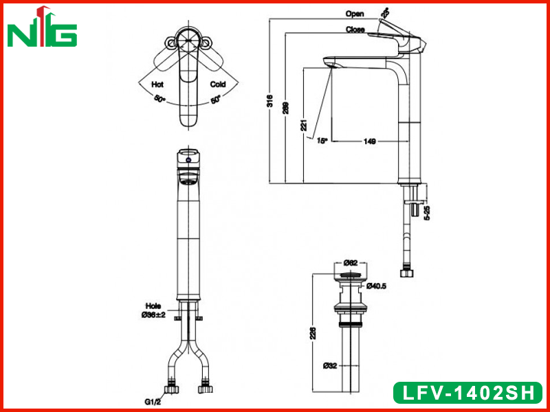 ban-ve-ky-thuat-voi-lavabo-nong-lanh-co-cao-inax-lfv-1402sh