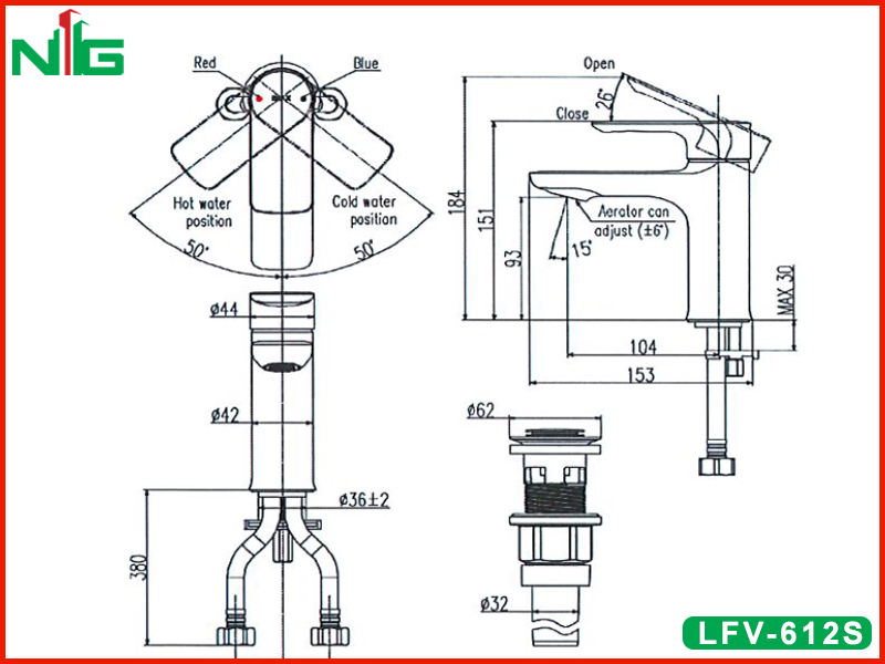 ban-ve-ky-thuat-voi-lavabo-nong-lanh-inax-lfv-612s