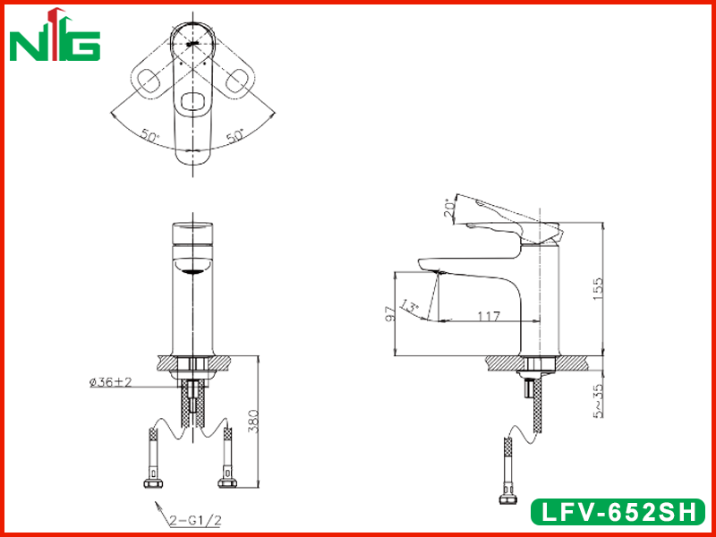 ban-ve-ky-thuat-voi-lavabo-nong-lanh-co-cao-inax-lfv-652sh