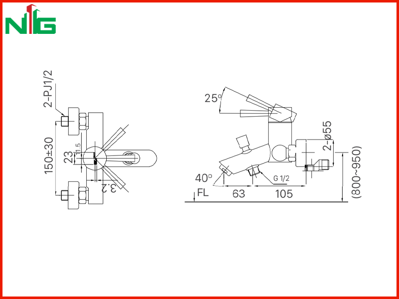 ban-ve-ky-thuat-voi-sen-nong-lanh-inax-bfv-8000s-1c