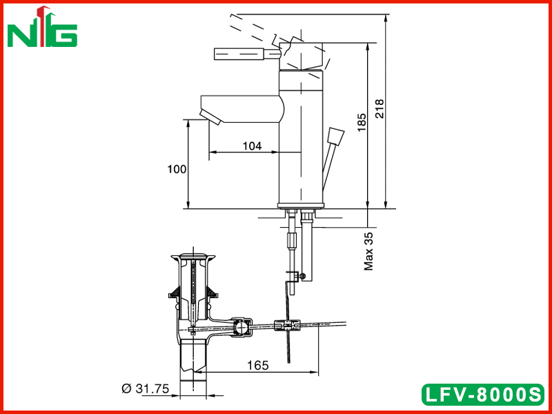ban-ve-ky-thuat-voi-lavabo-nong-lanh-inax-lfv-8000s