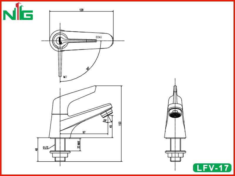 ban-ve-ky-thuat-voi-lavabo-lanh-inax-lfv-17