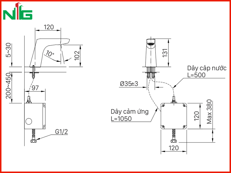 ban-ve-ky-thuat-voi-lavabo-cam-ung-inax-amv-50b