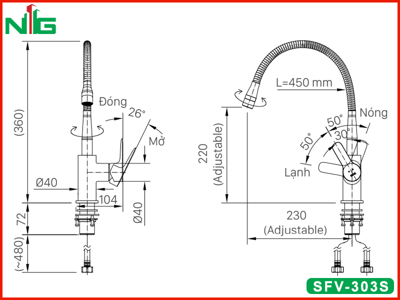 ban-ve-ky-thuat-voi-rua-bat-nong-lanh-inax-sfv-303s