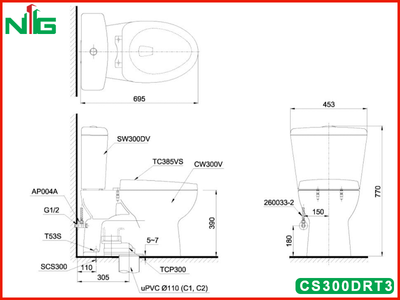 ban-ve-ky-thuat-bon-cau-2-khoi-toto-CS300DRT3