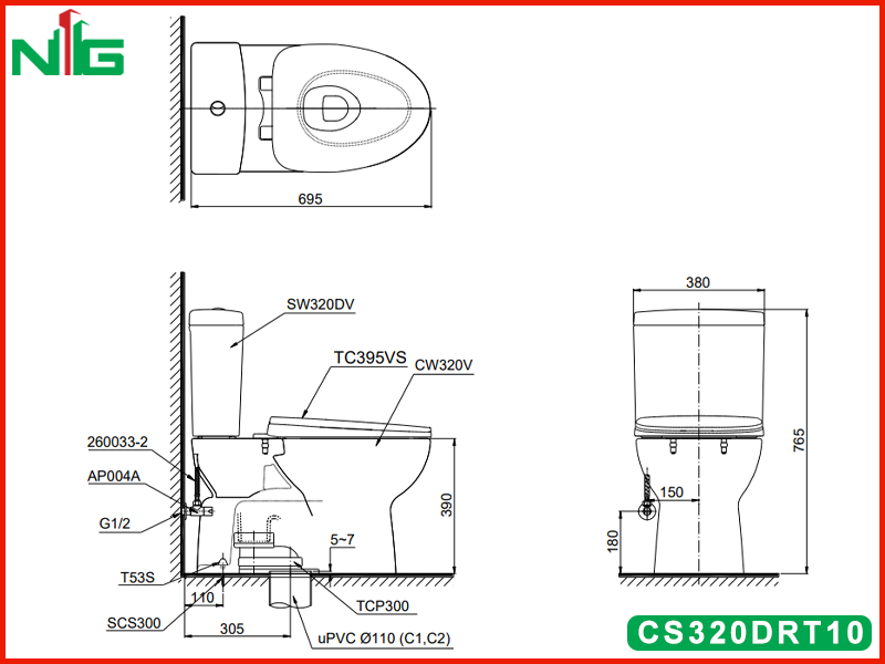 ban-ve-ky-thuat-bon-cau-2-khoi-toto-CS320DRT10