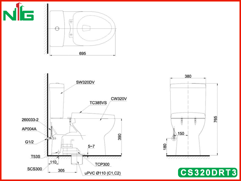 ban-ve-ky-thuat-bon-cau-2-khoi-toto-CS320DRT3