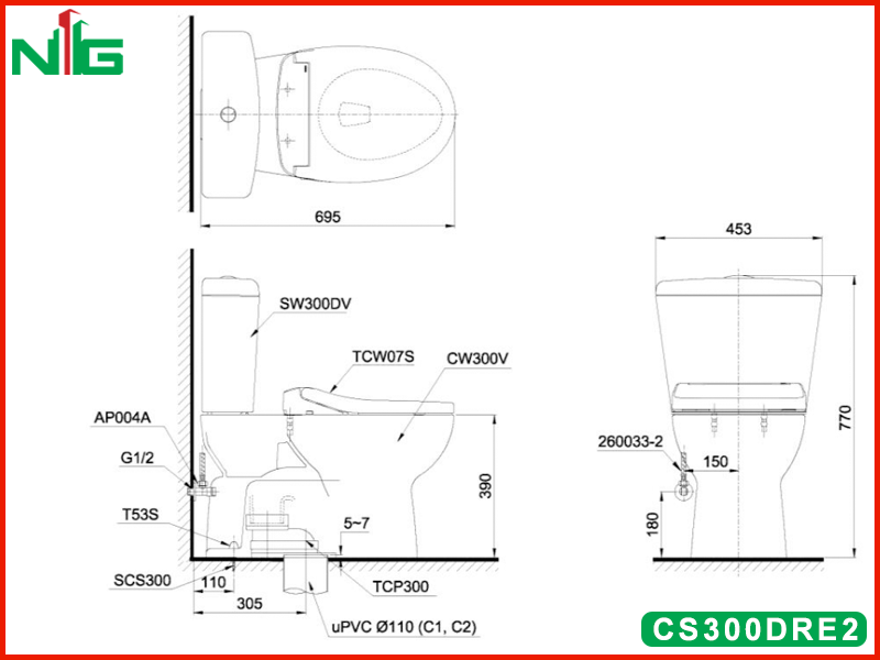 ban-ve-ky-thuat-bon-cau-nap-dien-tu-toto-CS300DRE2