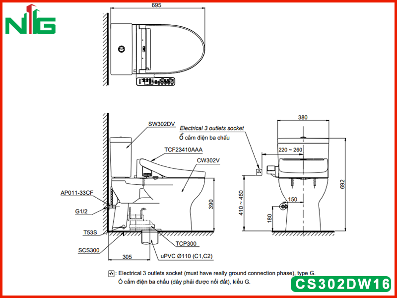 ban-ve-ky-thuat-bon-cau-nap-dien-tu-toto-CS302DW16