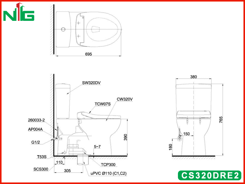 ban-ve-ky-thuat-bon-cau-nap-rua-co-toto-CS320DRE2